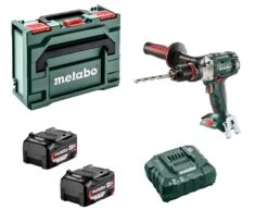 Metabo SB 18 LTX Impuls 18V Li-Ion Accu Klopboor-/schroefmachine Set (2x Li-Power 4.0Ah Accu) In MetaBOX - 602192500