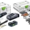 Festool CARVEX PSC 420 HPC4,0 EBI-Set 18V Li-Ion Accu Decoupeerzaagmachine Set (1x 4,0Ah) In Systainer - 120mm - 576523