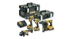 DeWALT DCK422P3 18V Li-ion Accu 4-delige Combiset (3x 5.0Ah Accu) In Toughsystem Koffer