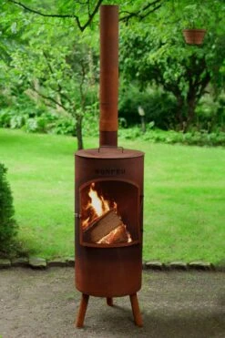 BonFeu 3501R Tuinhaard BonTino - Roest - 164cm - 35cm -Hulpmiddelen Voor Thuis ce712dc8002f67077c774dc022b65b4c