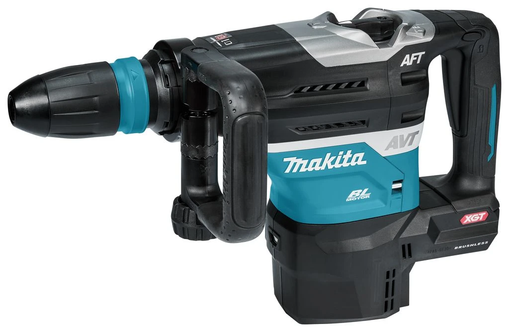 Makita HR005GZ01 XGT 40 V Max Li-ion Accu SDS-Max Combihamer Body Incl. AWS Zender In Koffer - 8J - Koolborstelloos 2 Makita HR005GZ01 XGT 40 V Max Li-ion Accu SDS-Max Combihamer Body Incl. AWS Zender In Koffer - 8J - Koolborstelloos - Afbeelding 2