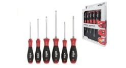 Wiha 308 ZK6 6-delige SoftFinish Schroevendraaierset - Sleuf/Pozidrive - 21249