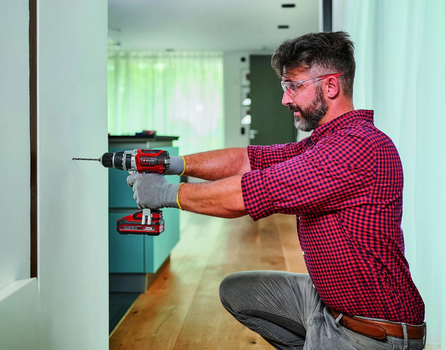 Einhell TP-CD 18/60 Li-i BL Kit 2.0 Ah + 39-delige Boor-/bitset - Accu Klopboor-/Schroefmachine - 2 Accu's - Power X-Change 8 Einhell TP-CD 18/60 Li-i BL Kit 2.0 Ah + 39-delige Boor-/bitset - Accu Klopboor-/Schroefmachine - 2 Accu's - Power X-Change - Afbeelding 8