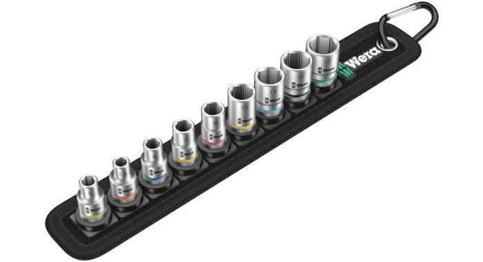 Wera 5003883001 Belt A 4 9-delige Zyklop Doppenset - 1/4" 1 Wera 5003883001 Belt A 4 9-delige Zyklop Doppenset - 1/4"