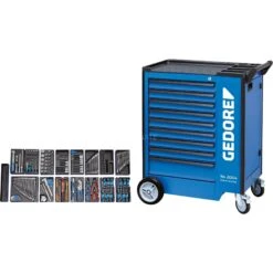 Gedore 1500 ES-02-2004 Gereedschapwagen Gevuld - 207-delig - 2657708 5 Gedore 1500 ES-02-2004 Gereedschapwagen Gevuld - 207-delig - 2657708 -Hulpmiddelen Voor Thuis e45979cf8791e7b6767198f8731fdcb4