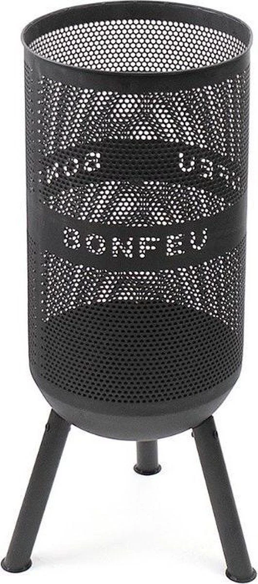 Bonfeu BonVes 3402 Vuurkorf - Zwart 1 Bonfeu BonVes 3402 Vuurkorf - Zwart