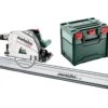 Metabo KT 18 LTX 66 BL 18V Li-ion Accu Invalcirkelzaag Body Incl. Geleiderail In MetaBox - 165 X 20mm - Koolborstelloos - 691172840