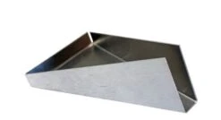 Super Prof 4.026.32 Stootvoegenbakje - Aluminium - 120 X 200mm