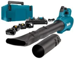 Makita DUB184PT4J 18V Li-Ion Accu Bladblazer Set (4x 5,0Ah) Incl. Mbox - 780m³/uur - Koolborstelloos -Hulpmiddelen Voor Thuis f28d74cf964d53bf5007e533a778ed41