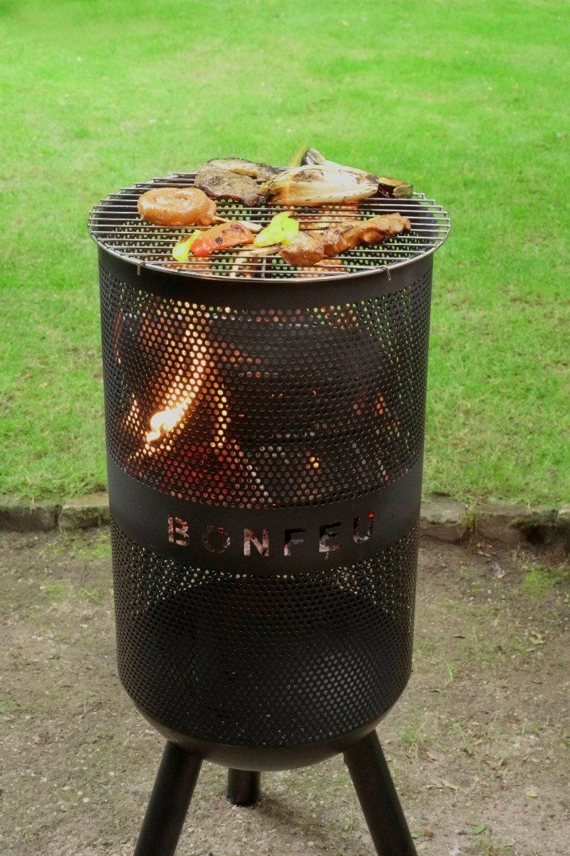 Bonfeu BonVes 3402 Vuurkorf - Zwart 5 Bonfeu BonVes 3402 Vuurkorf - Zwart - Afbeelding 5