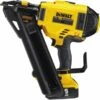 DeWalt DCN693P2 18V Li-Ion Accu Constructieanker Tacker Set (2x 5.0Ah Accu) In Koffer - 35-60mm - Koolborstelloos