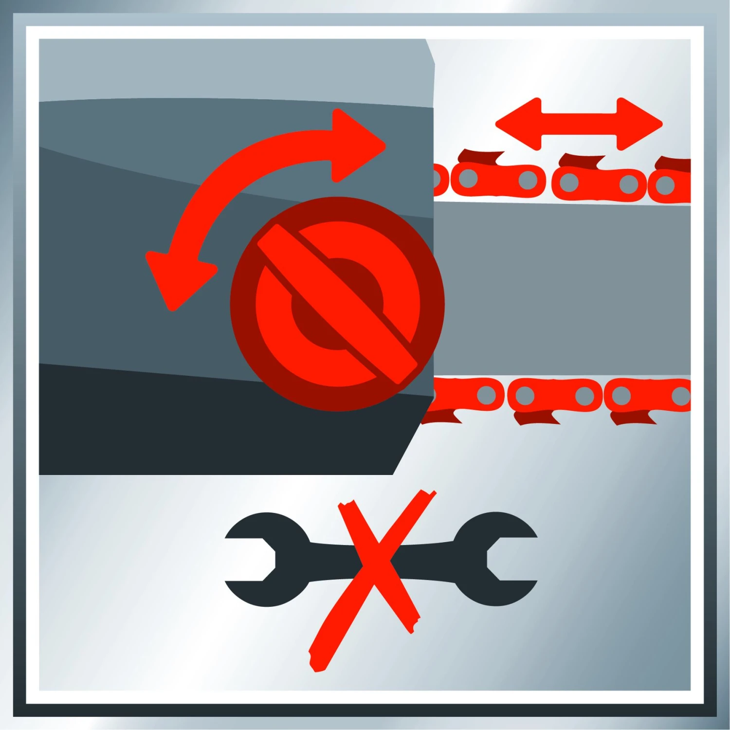 Einhell GE-LC 18 Li KIT Accu Kettingzaag - 18V - 250mm - Set - 4501760 7 Einhell GE-LC 18 Li KIT Accu Kettingzaag - 18V - 250mm - Set - 4501760 - Afbeelding 7